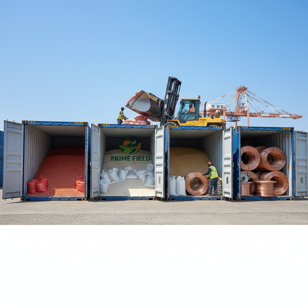 Shipping agricultural goods